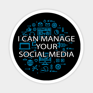 Social Media Manager - I can manager your social media Magnet